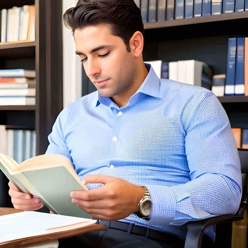 businessman reading a book - Top 13 Books for Entrepreneurs