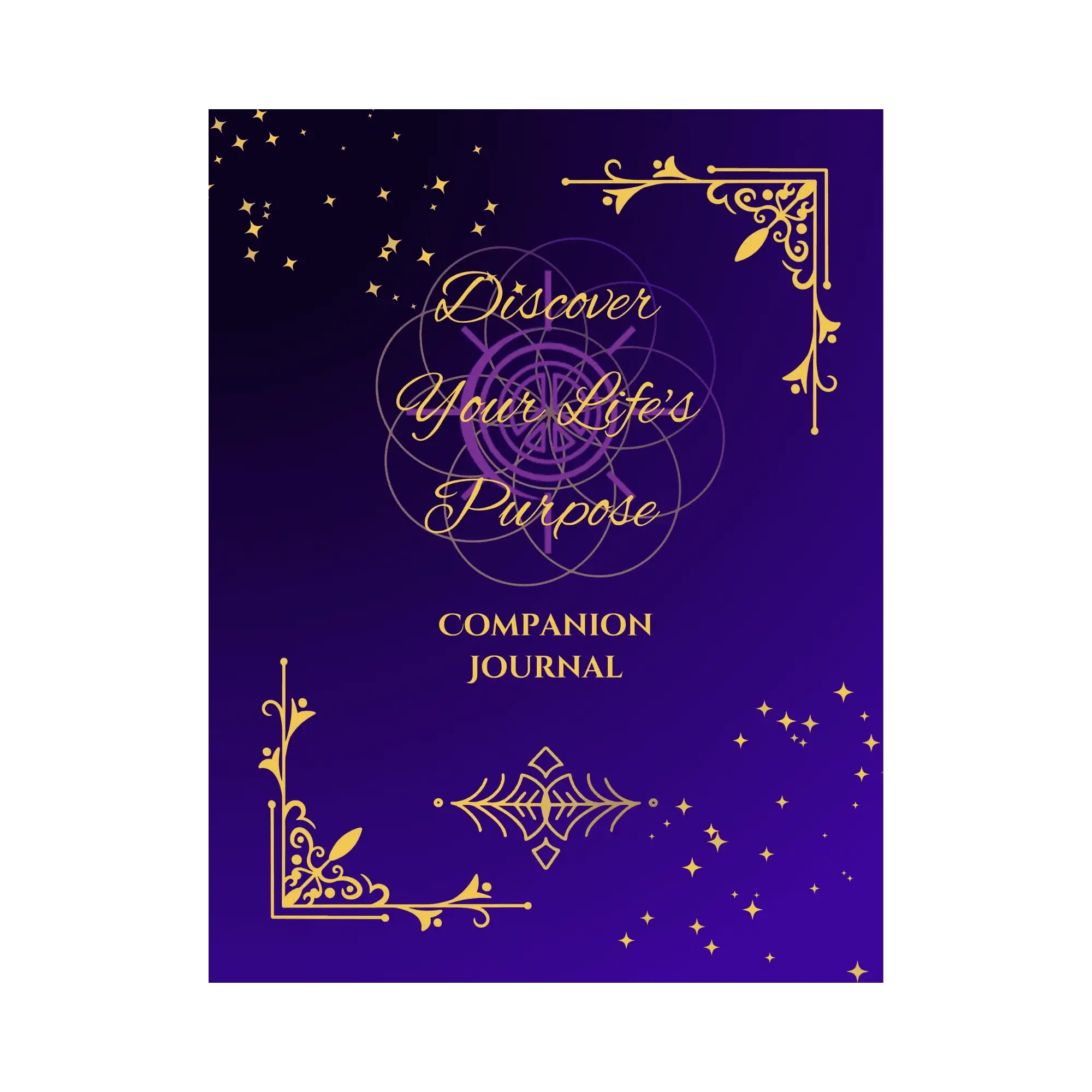 Discover Your Purpose Companion Journal Comapnion Journal (transparent background)