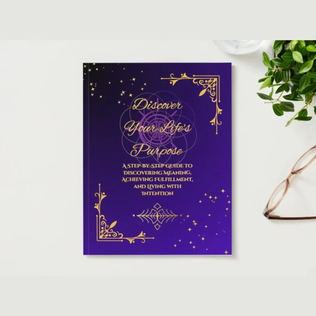 Discover-Your-Lifes-Purpose-on-table-next-to-glasses