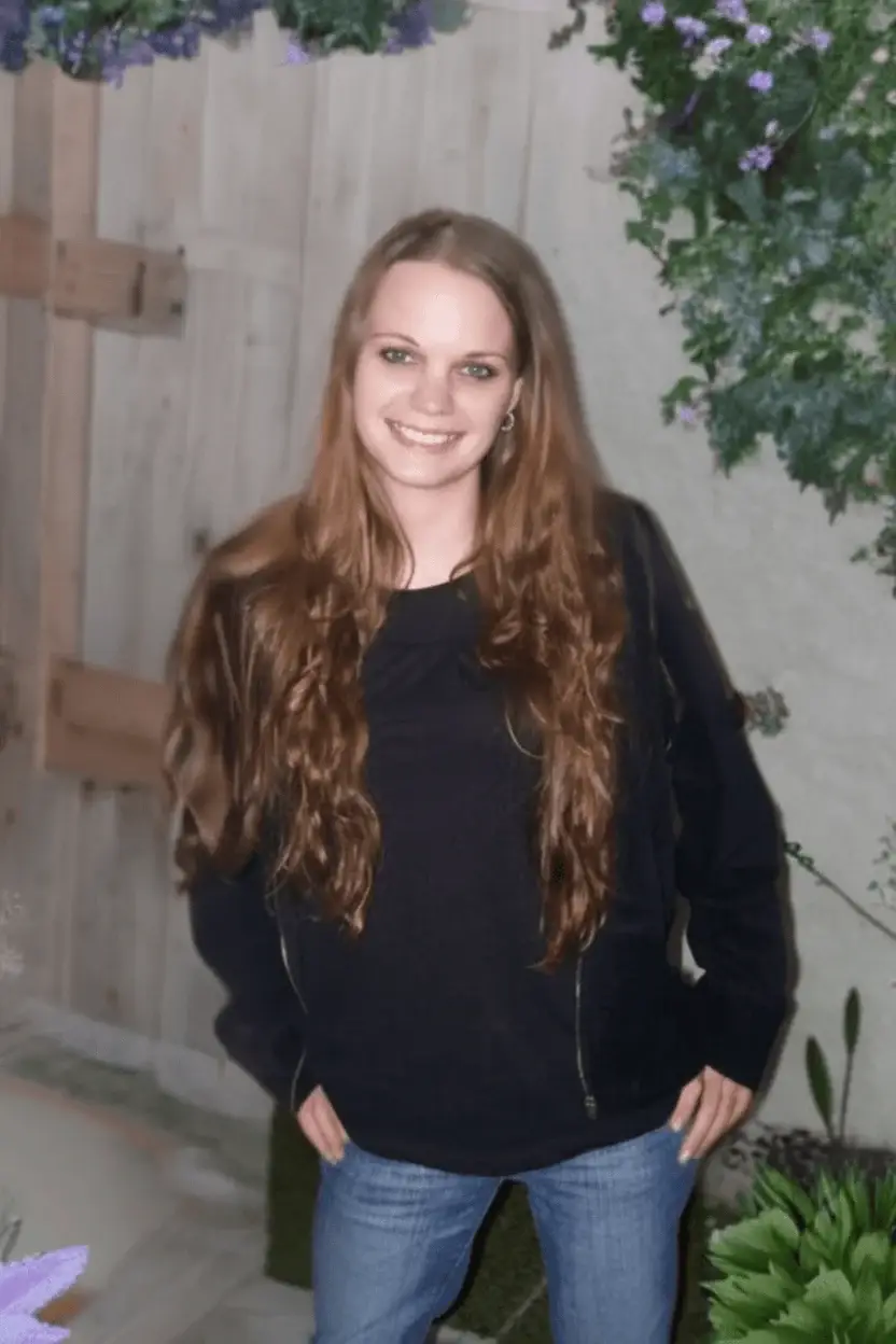 Lorin in the garden