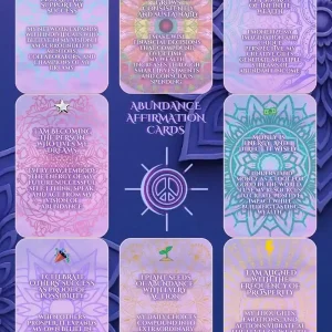 rounded-edges-abundance-affirmation-cards