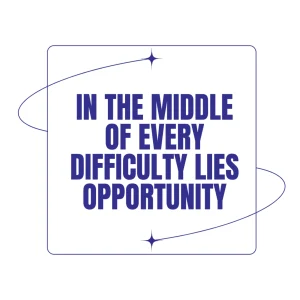 Opportunities in Difficulty