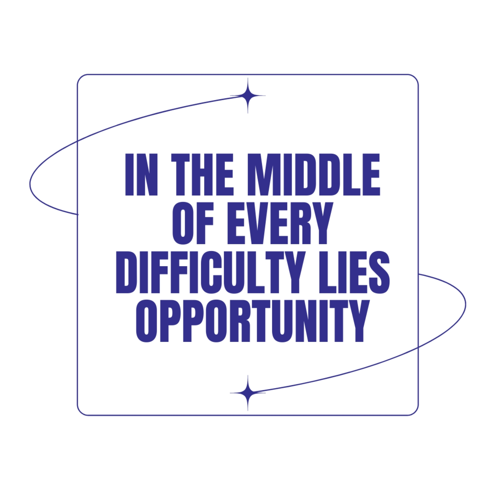 Opportunities in Difficulty